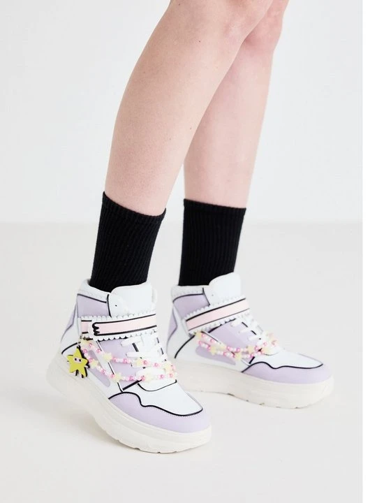 Zdjęcie produktu Sneakersy wysokie Koi Footwear liliowy