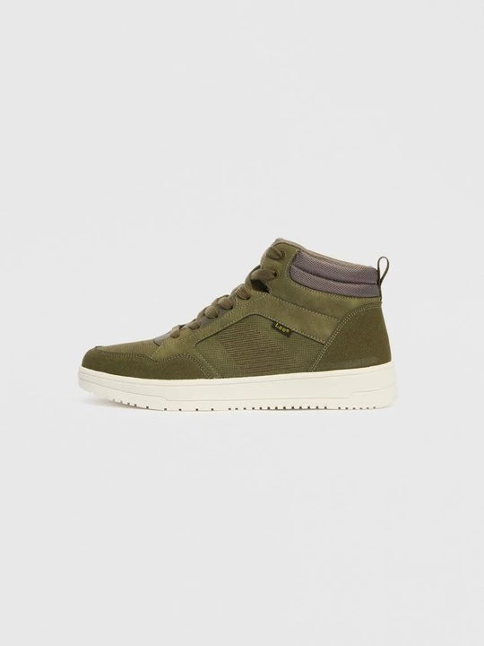 Zdjęcie produktu Sneakersy wysokie Lee oliwkowy