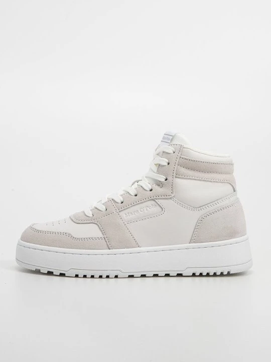 Zdjęcie produktu Sneakersy wysokie Marc O'Polo mleczny