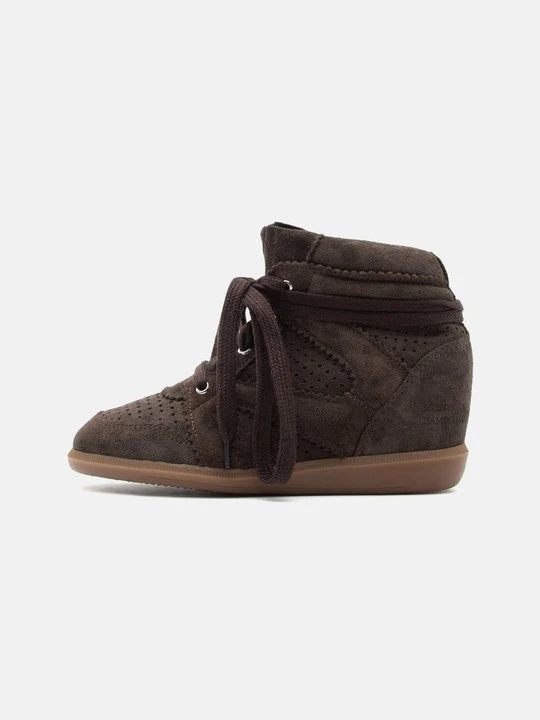 Zdjęcie produktu Sneakersy wysokie MELVIN & HAMILTON ciemnobrązowy