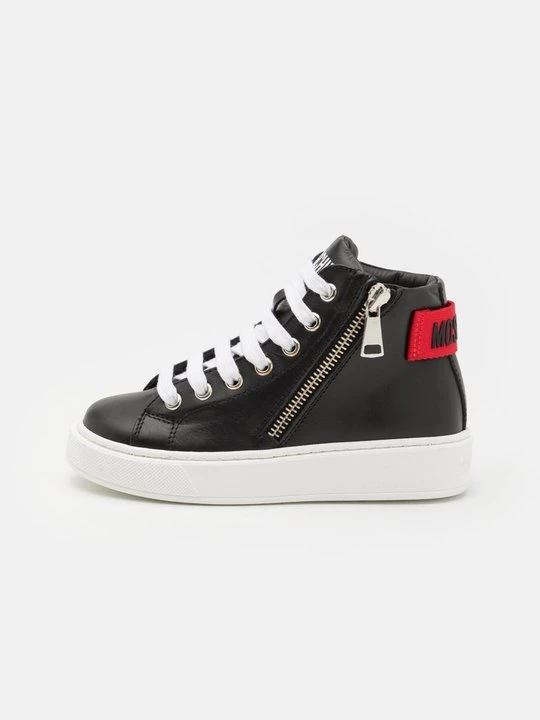 Zdjęcie produktu Sneakersy wysokie MOSCHINO czarny