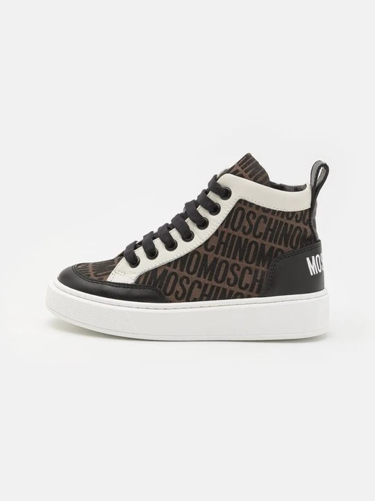 Zdjęcie produktu Sneakersy wysokie MOSCHINO czarny