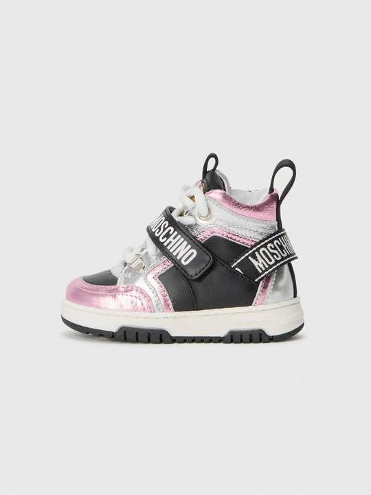 Zdjęcie produktu Sneakersy wysokie MOSCHINO czarny