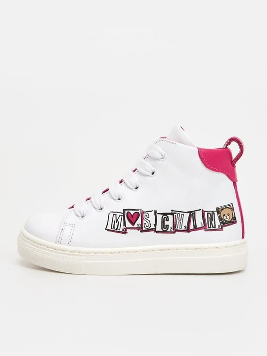 Zdjęcie produktu Sneakersy wysokie MOSCHINO biały