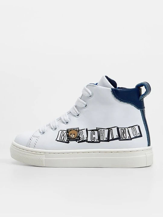 Zdjęcie produktu Sneakersy wysokie MOSCHINO biały