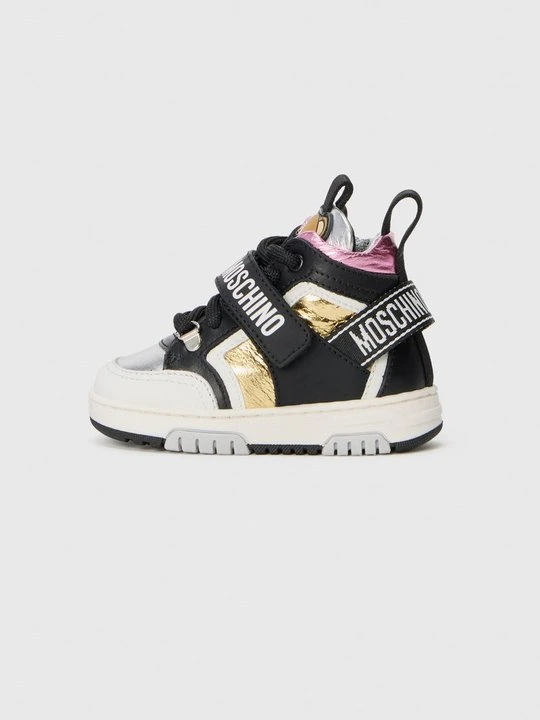 Zdjęcie produktu Sneakersy wysokie MOSCHINO czarny