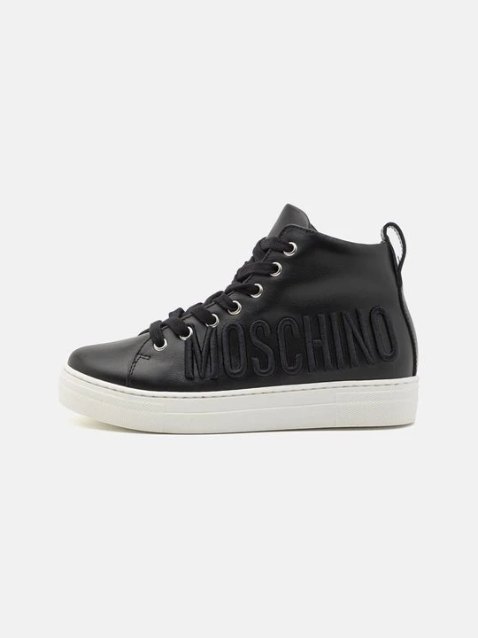 Zdjęcie produktu Sneakersy wysokie MOSCHINO czarny