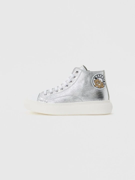 Zdjęcie produktu Sneakersy wysokie MOSCHINO czerwony