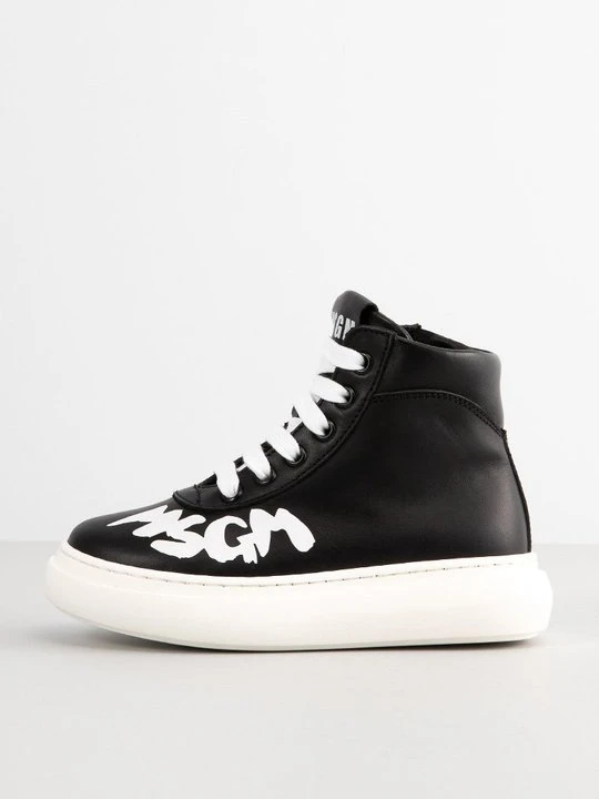 Zdjęcie produktu Sneakersy wysokie MSGM czarny