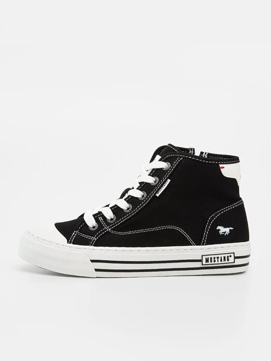 Zdjęcie produktu Sneakersy wysokie Mustang czarny