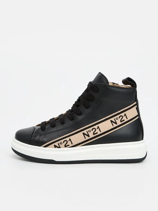 Zdjęcie produktu Sneakersy wysokie N°21 czarny