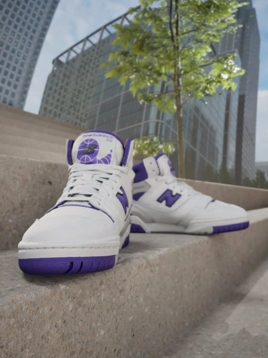 Zdjęcie produktu Sneakersy wysokie New Balance biały