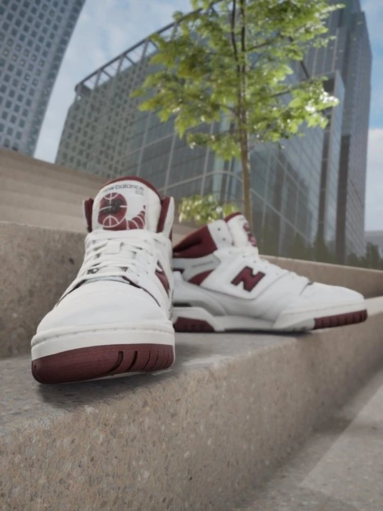 Zdjęcie produktu Sneakersy wysokie New Balance biały
