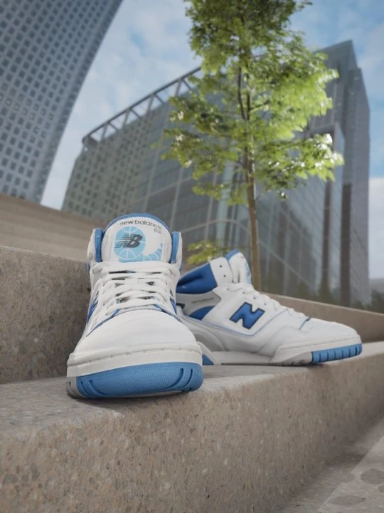 Zdjęcie produktu Sneakersy wysokie New Balance biały
