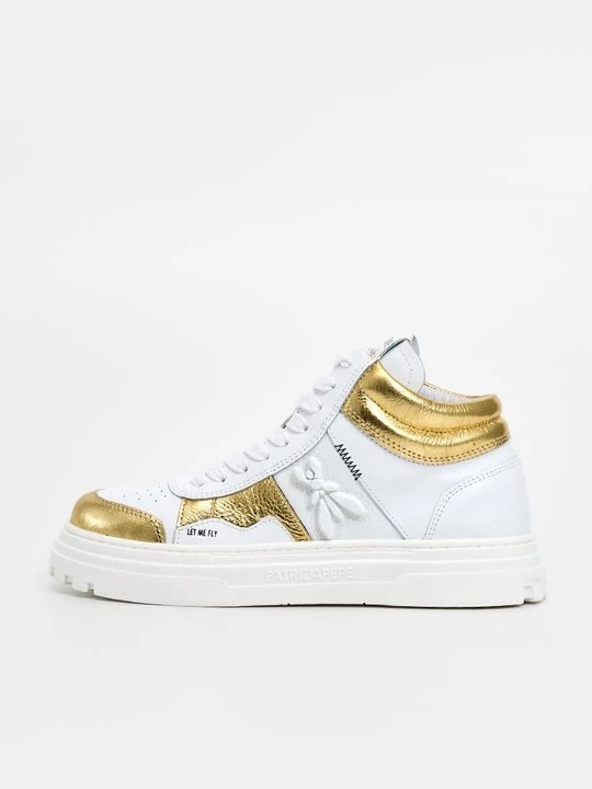 Zdjęcie produktu Sneakersy wysokie Patrizia Pepe złoty