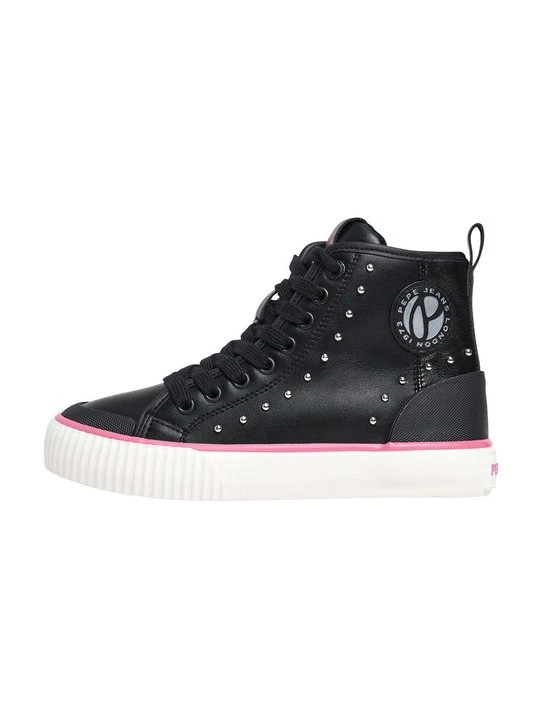 Zdjęcie produktu Sneakersy wysokie Pepe Jeans czarny