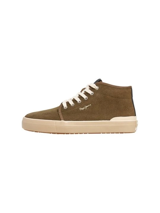Zdjęcie produktu Sneakersy wysokie Pepe Jeans oliwkowy