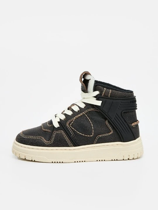 Zdjęcie produktu Sneakersy wysokie Philippe Model ciemnobrązowy