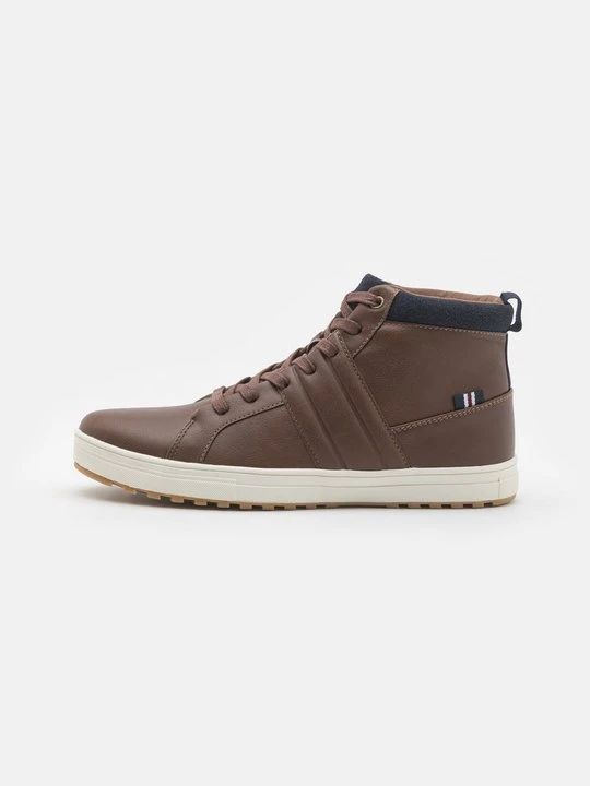 Zdjęcie produktu Sneakersy wysokie Pier One koniakowy