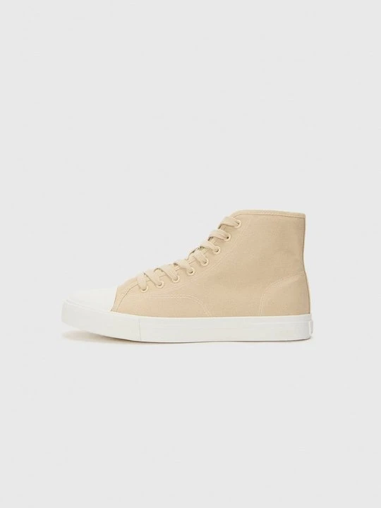 Zdjęcie produktu Sneakersy wysokie Pier One By Zalando beżowy