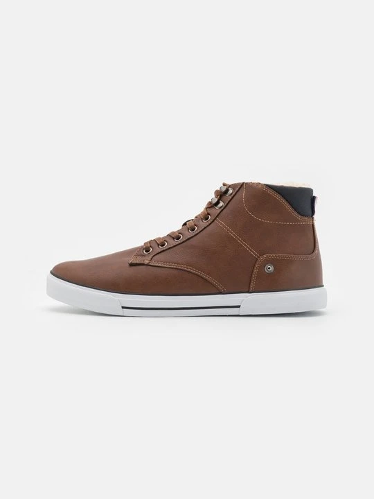 Zdjęcie produktu Sneakersy wysokie Pier One By Zalando brązowy