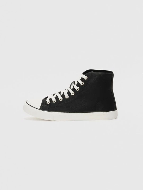 Zdjęcie produktu Sneakersy wysokie Pier One By Zalando czarny