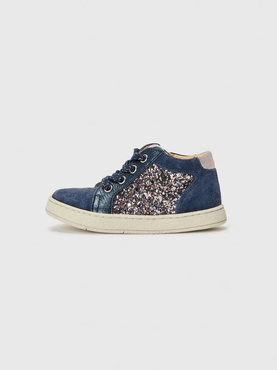 Zdjęcie produktu Sneakersy wysokie Pom d'Api granatowy