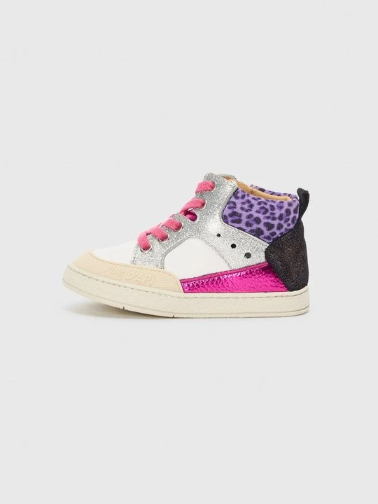 Zdjęcie produktu Sneakersy wysokie Pom d'Api mleczny