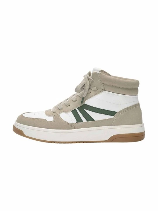 Zdjęcie produktu Sneakersy wysokie PULL&BEAR biały
