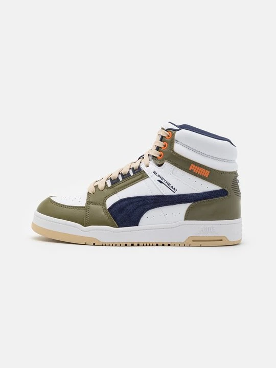 Zdjęcie produktu Sneakersy wysokie Puma oliwkowy melanż