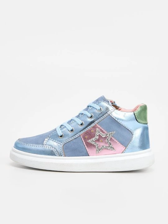 Zdjęcie produktu Sneakersy wysokie Richter srebrny