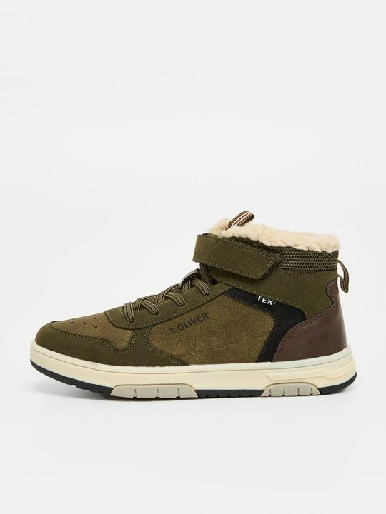 Zdjęcie produktu Sneakersy wysokie s.Oliver khaki