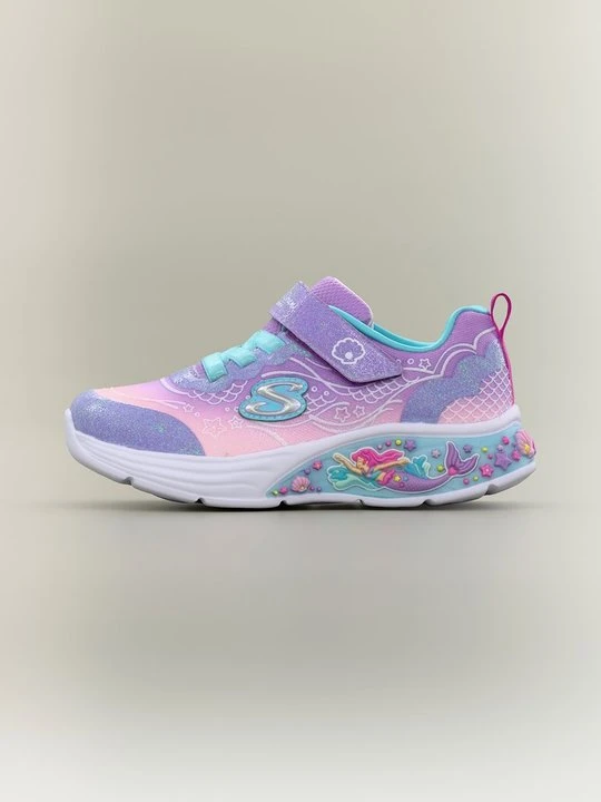 Zdjęcie produktu Sneakersy wysokie Skechers liliowy