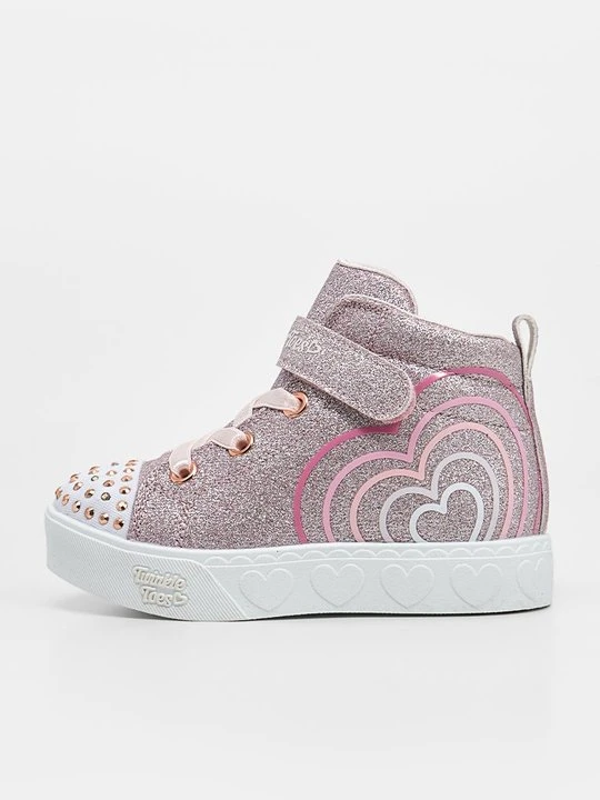 Zdjęcie produktu Sneakersy wysokie Skechers w kolorze złota