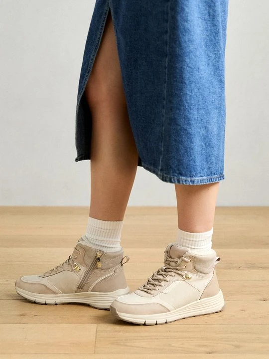 Zdjęcie produktu Sneakersy wysokie Tamaris beżowy