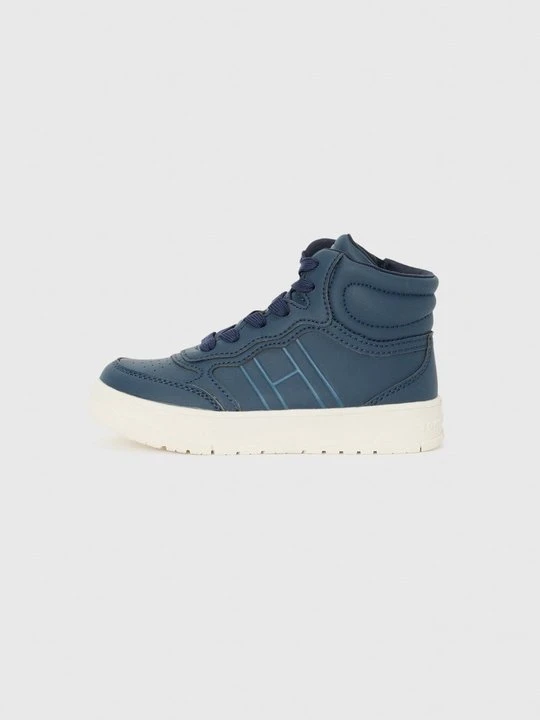 Zdjęcie produktu Sneakersy wysokie Tommy Hilfiger granatowy