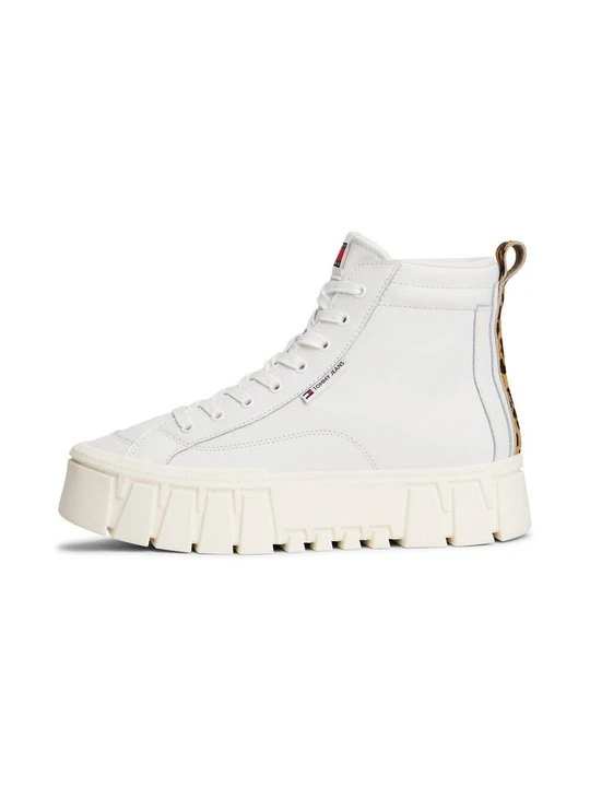 Zdjęcie produktu Sneakersy wysokie Tommy Jeans mleczny