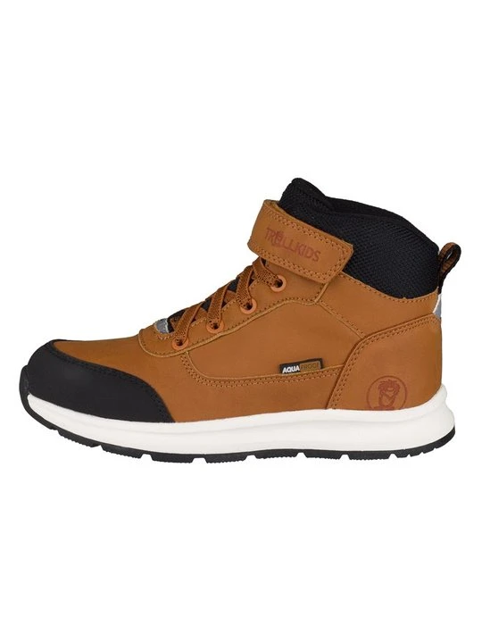 Zdjęcie produktu Sneakersy wysokie Trollkids jasny brąz