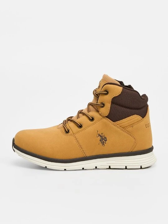 Zdjęcie produktu Sneakersy wysokie U.S. POLO ASSN. jasny brąz