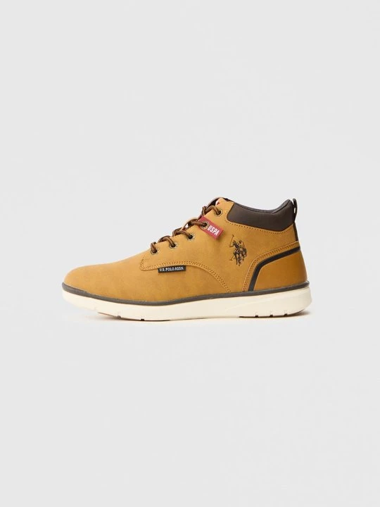 Zdjęcie produktu Sneakersy wysokie U.S. POLO ASSN. jasny brąz