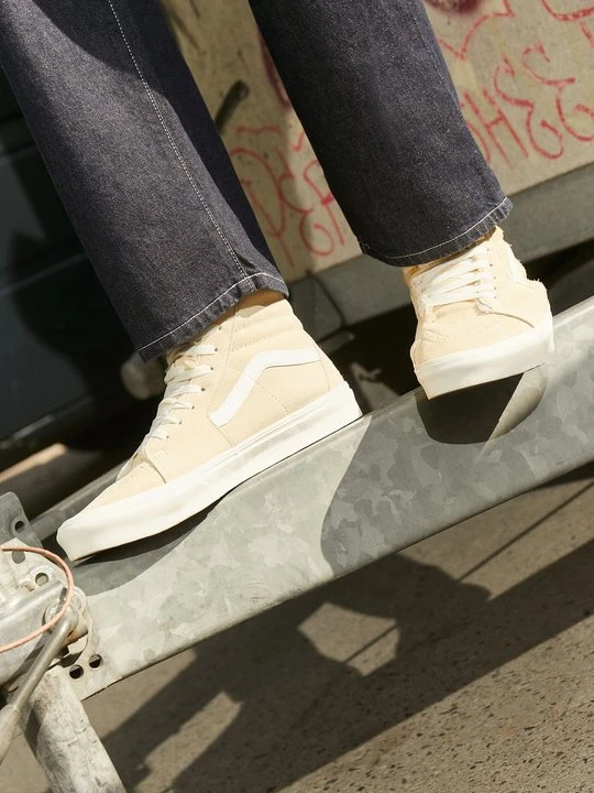 Zdjęcie produktu Sneakersy wysokie Vans jasnożółty