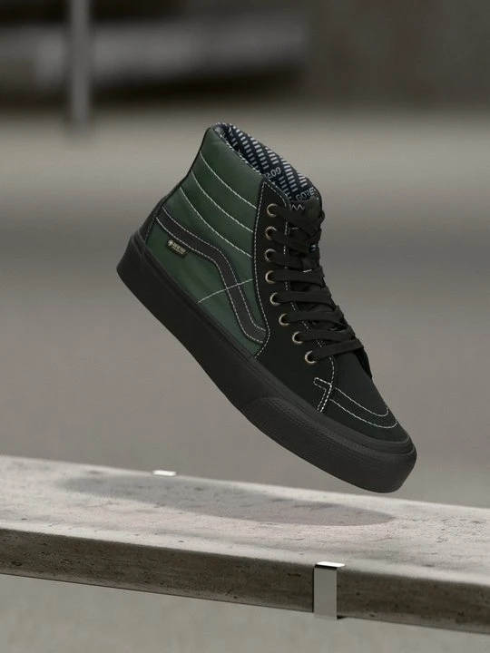 Zdjęcie produktu Sneakersy wysokie Vans ciemnozielony