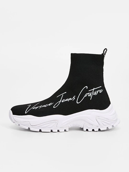Zdjęcie produktu Sneakersy wysokie Versace Jeans Couture czarny