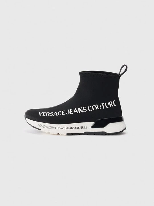 Zdjęcie produktu Sneakersy wysokie Versace Jeans Couture czarny
