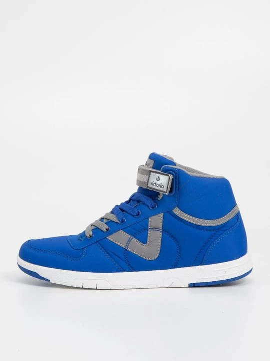 Zdjęcie produktu Sneakersy wysokie Victoria Shoes błękit królewski