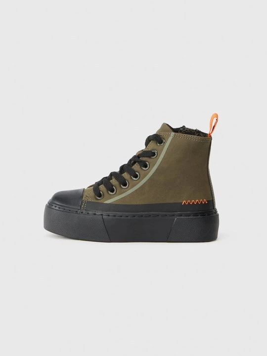 Zdjęcie produktu Sneakersy wysokie YOURTURN khaki