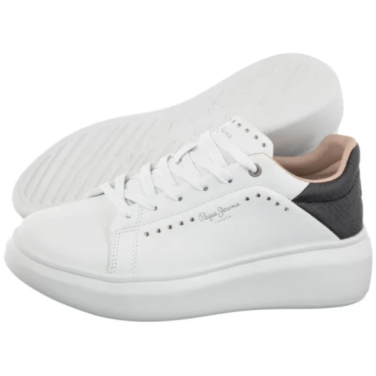 Zdjęcie produktu Sneakersy Yara Glam W White PLS000022 800 (PE107-a) Pepe Jeans