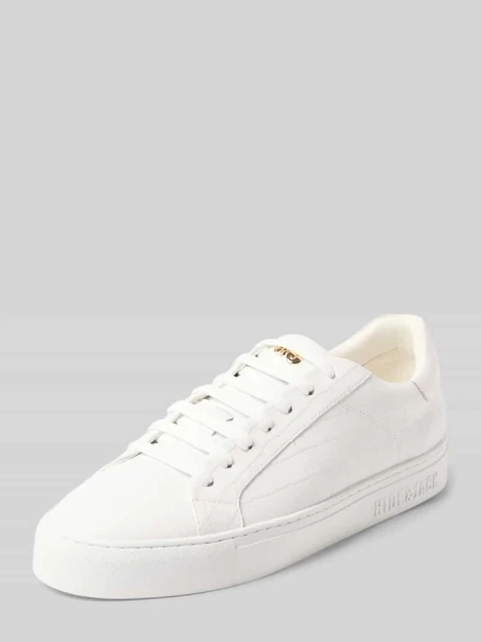 Zdjęcie produktu Sneakersy z aplikacją z logo model 'Essence' Hide&Jack Biały