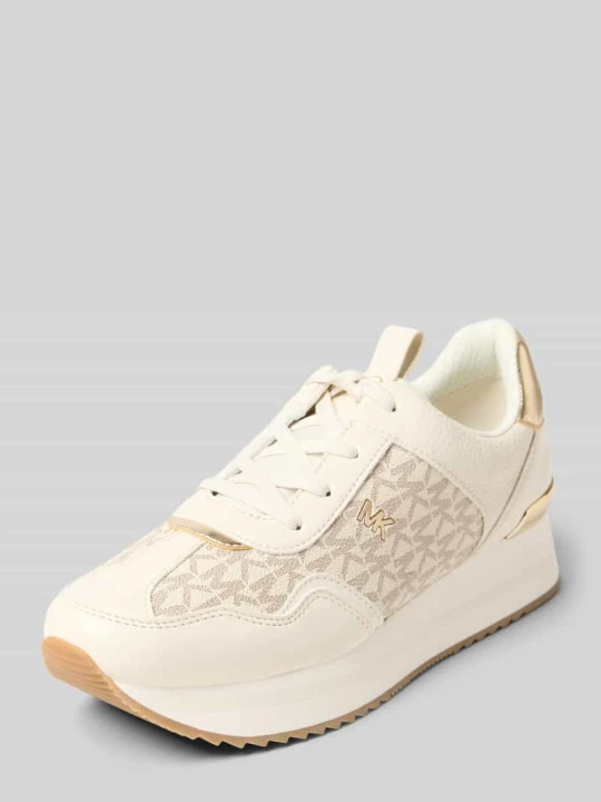 Zdjęcie produktu Sneakers z aplikacją logo model 'Raina' Michael Kors Beżowy