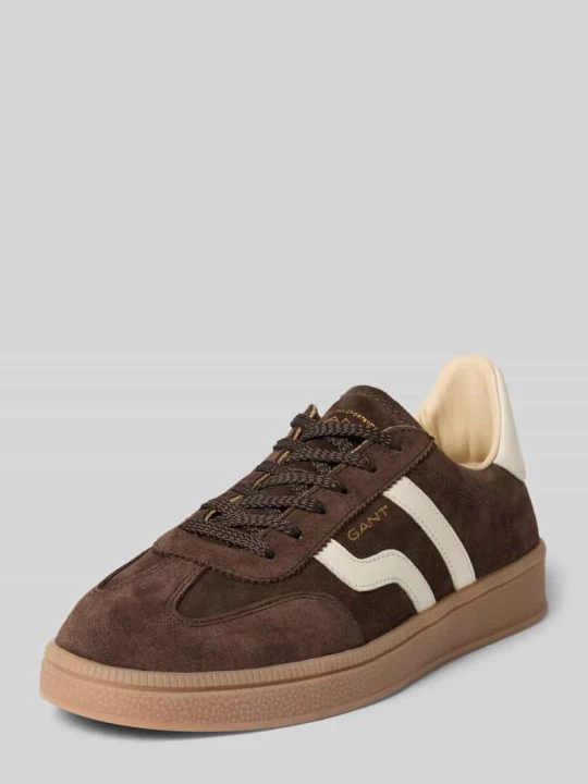 Zdjęcie produktu Sneakersy z czystej skóra model 'Cuzima' Gant Ciemnobrązowy